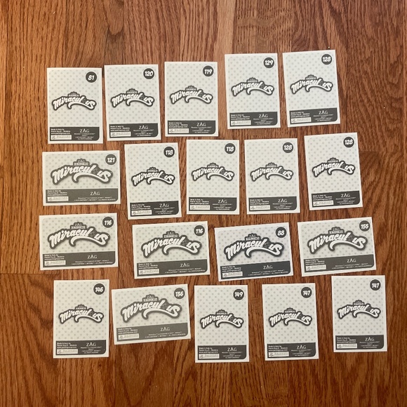 Lot of 100 Random Panini Miraculous Ladybug Stickers/Trading Cards! - Picture 9 of 11